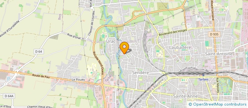 localisation de l'entreprise ALLIV à TARBES