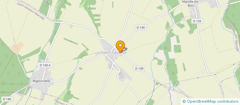 localisation de l'entreprise ALLIVE à SAINT-SAUVEUR-MARVILLE