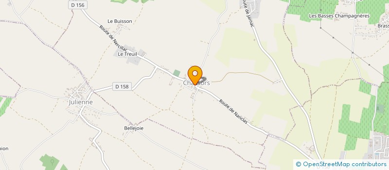 localisation de l'entreprise ALLIX ET FILLES  CHASSORS