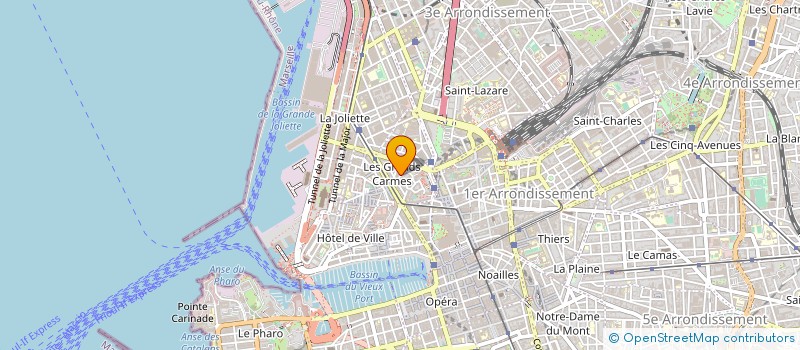 localisation de l'entreprise ALLIX MARKETING à MARSEILLE