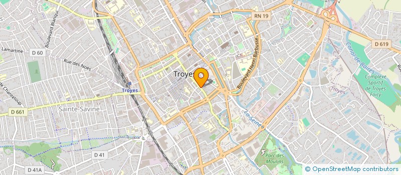 localisation de l'entreprise ALLIX SOLUTIONS à TROYES
