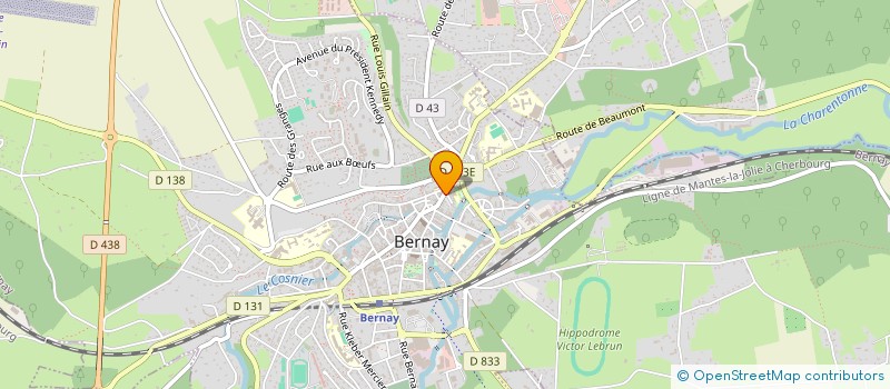 localisation de l'entreprise ALLIZA AAYANN à BERNAY