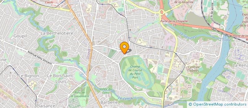 localisation de l'entreprise ALLKOM à NANTES