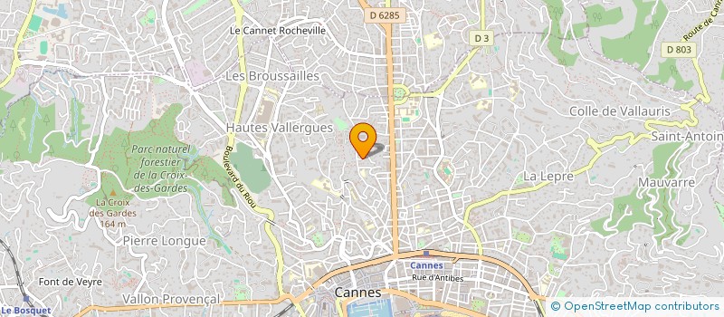 localisation de l'entreprise ALLM à CANNES