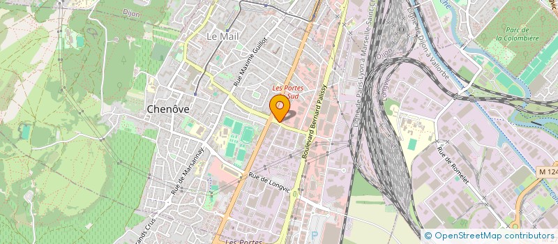 localisation de l'entreprise ALLM à CHENOVE