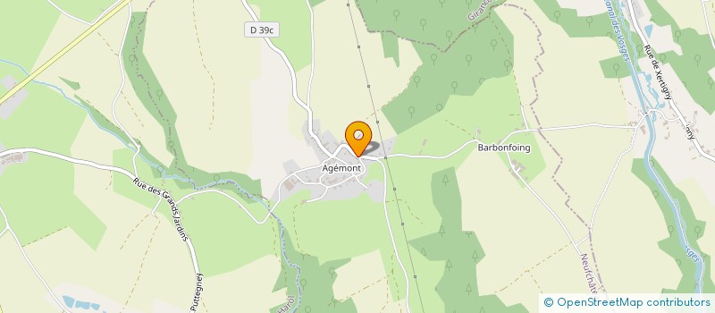 localisation de l'entreprise ALLM  DOMMARTIN-AUX-BOIS