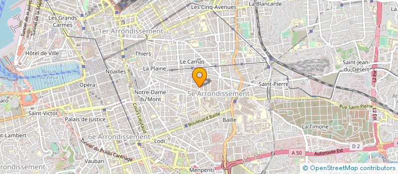 localisation de l'entreprise ALLMADY à MARSEILLE