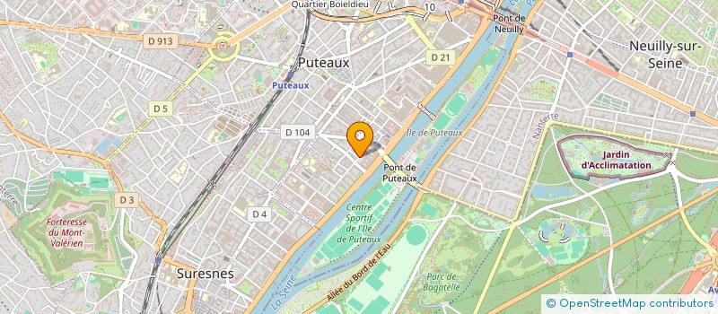 localisation de l'entreprise ALLMM DENTAIRE  PUTEAUX