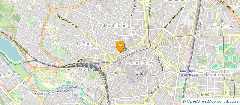 localisation de l'entreprise ALLO AFRO à DIJON