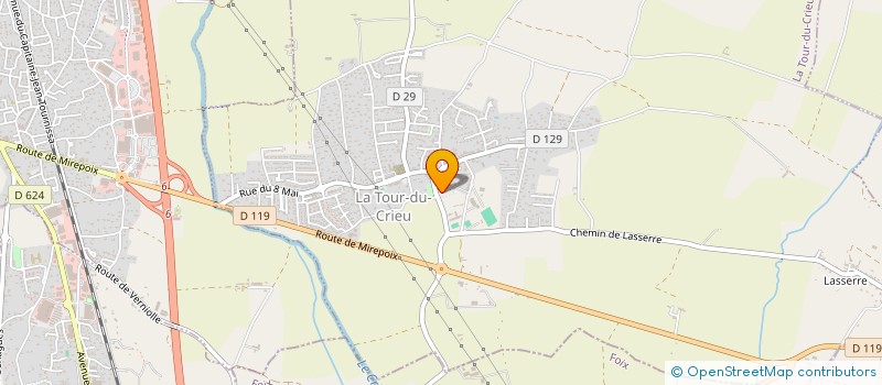 localisation de l'entreprise ALLO ALLAITEMENT ARIEGE à LA TOUR-DU-CRIEU