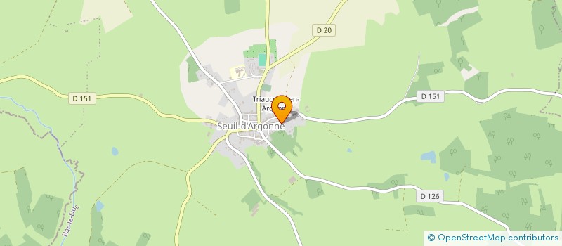 localisation de l'entreprise ALLO AMBULANCES D'ARGONNE à SEUIL-D'ARGONNE