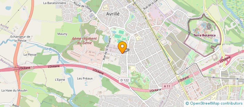 localisation de l'entreprise ALLO ANGERS ASSISTANCE NETTOYAGE à AVRILLE