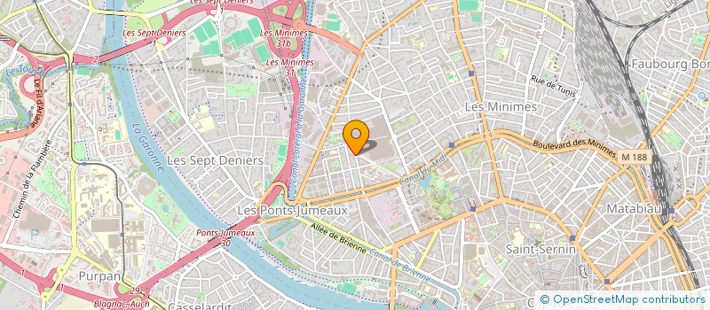 localisation de l'entreprise ALLO ANTENNE ASSISTANCE BATIMENT SERVICE à TOULOUSE