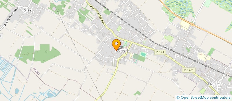 localisation de l'entreprise ALLO APERO FRANCE  ARVERT