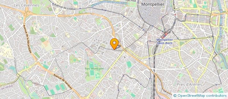 localisation de l'entreprise ALLO ASSISTANCE ACTI GAZ à MONTPELLIER