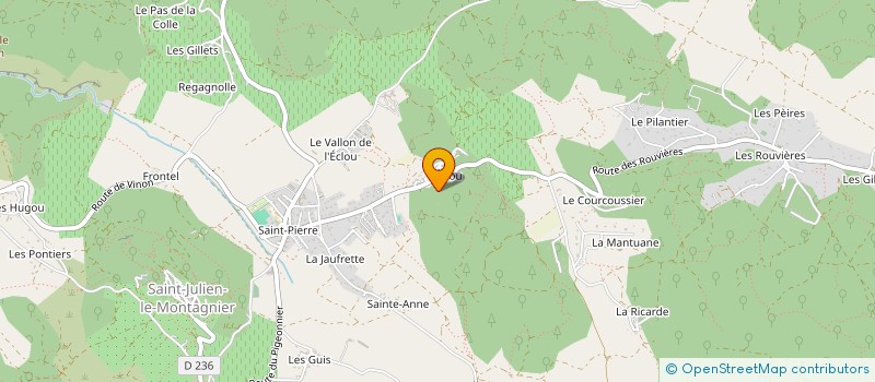 localisation de l'entreprise ALLO ASSISTANCE CLIMATISATION à ESPARRON
