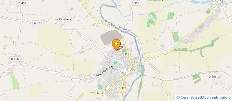 localisation de l'entreprise ALLO-AUTO  TESSY-BOCAGE