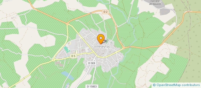 localisation de l'entreprise ALLO BATI SERVICE  VILLEVEYRAC