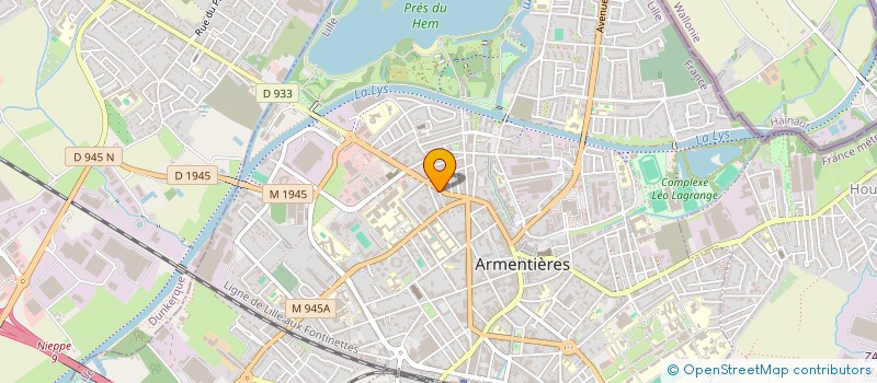 localisation de l'entreprise ALLO BATIMENT  ARMENTIERES