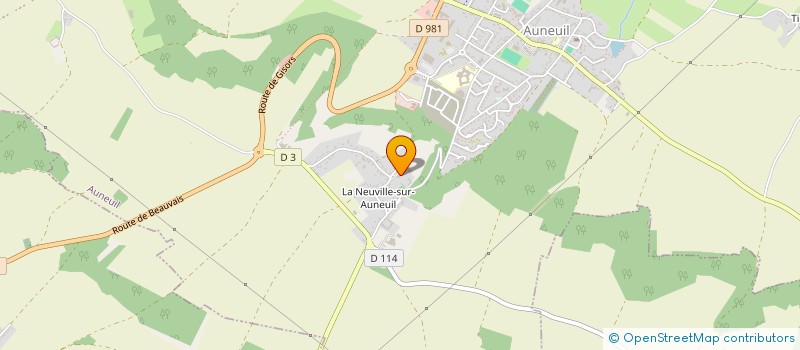 localisation de l'entreprise ALLO BEAUVAIS EXPRESS à AUNEUIL