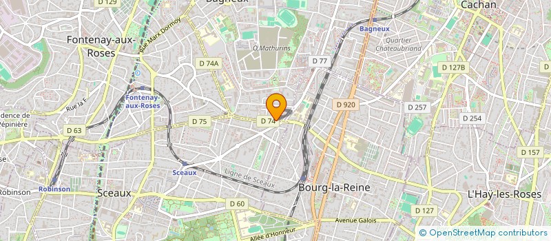 localisation de l'entreprise ALLO BENNES SERVICES à BAGNEUX