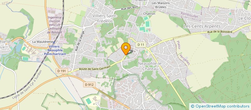 localisation de l'entreprise ALLO BERTRAND  GARANCIERES