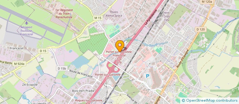 localisation de l'entreprise ALLO BOX  PORTET-SUR-GARONNE