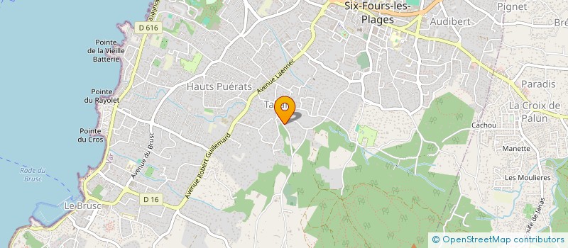 localisation de l'entreprise ALLO BRIQUET TAXI  LA VALETTE-DU-VAR