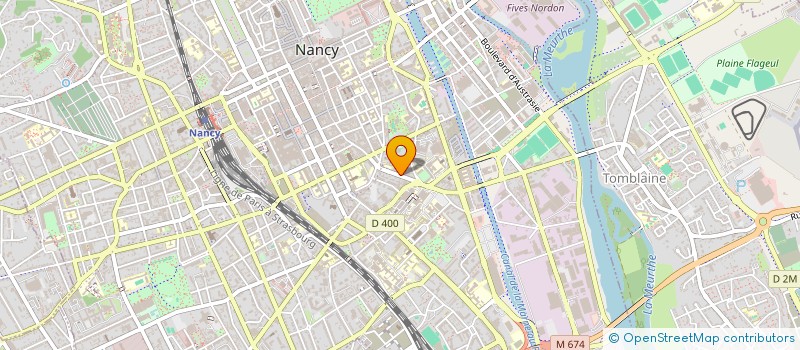 localisation de l'entreprise ALLO BURGER NANCY  NANCY