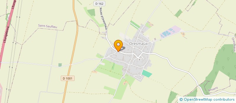 localisation de l'entreprise ALLO C'NET  ORESMAUX