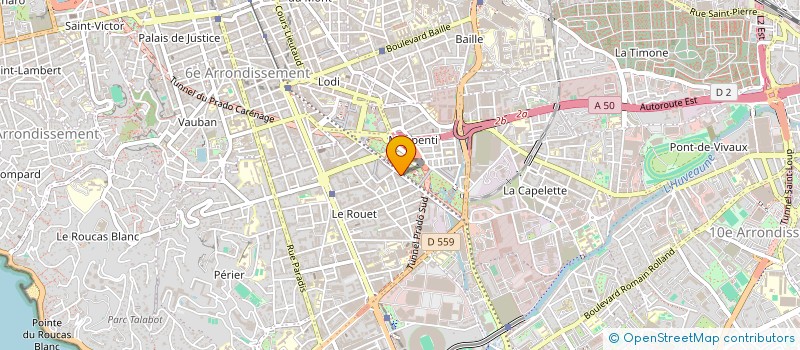 localisation de l'entreprise ALLO CAFE à MARSEILLE
