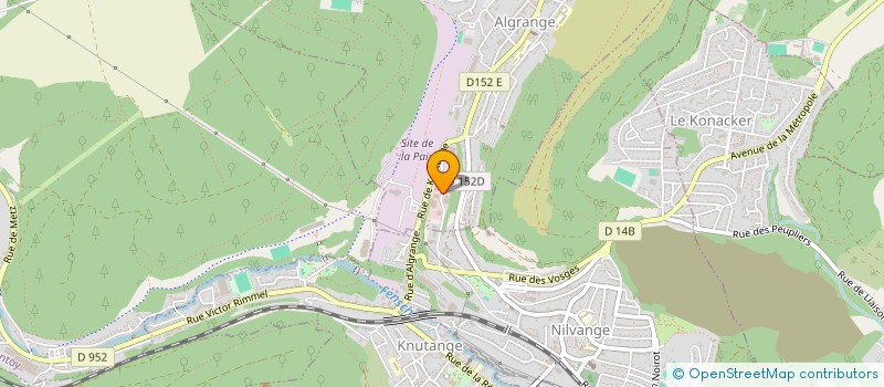 localisation de l'entreprise ALLO CHAUFFAGE ASSISTANCE  ALGRANGE