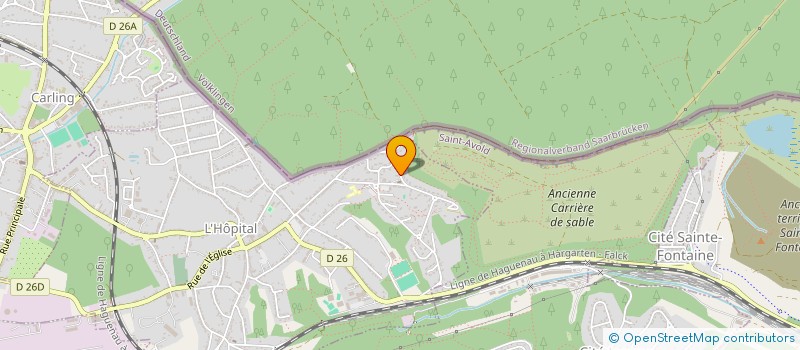 localisation de l'entreprise ALLO CHAUFFEUR  L'HOPITAL