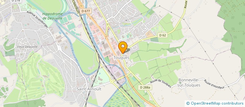 localisation de l'entreprise ALLO CHEZ VOUS  TOUQUES