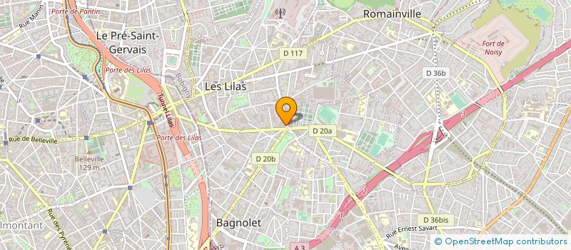localisation de l'entreprise ALLO CHR à BAGNOLET