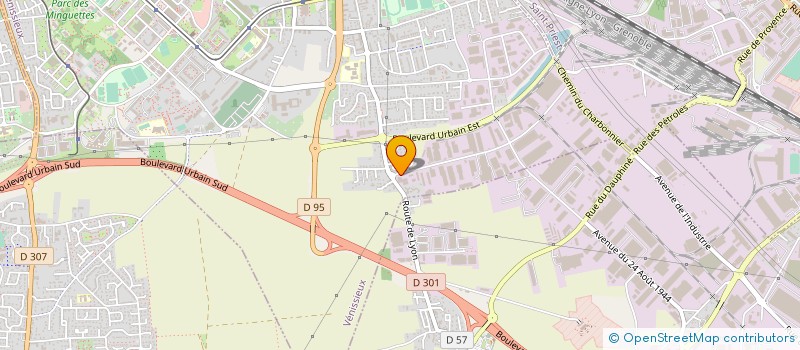 localisation de l'entreprise ALLO CINTRES SERVICE à VENISSIEUX