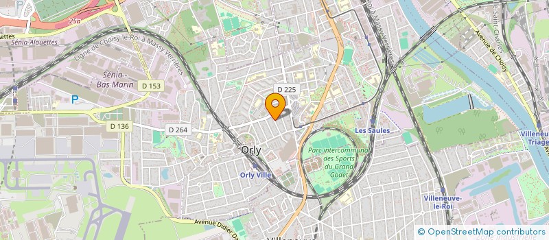 localisation de l'entreprise ALLO CLIMAFROID SERVICES à ORLY