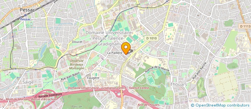 localisation de l'entreprise ALLO COCCINELLE  TALENCE