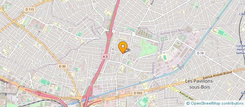localisation de l'entreprise ALLO COURSES à BONDY