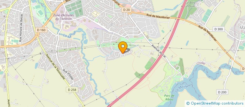 localisation de l'entreprise ALLO COURSES EXPRESS à CHOLET