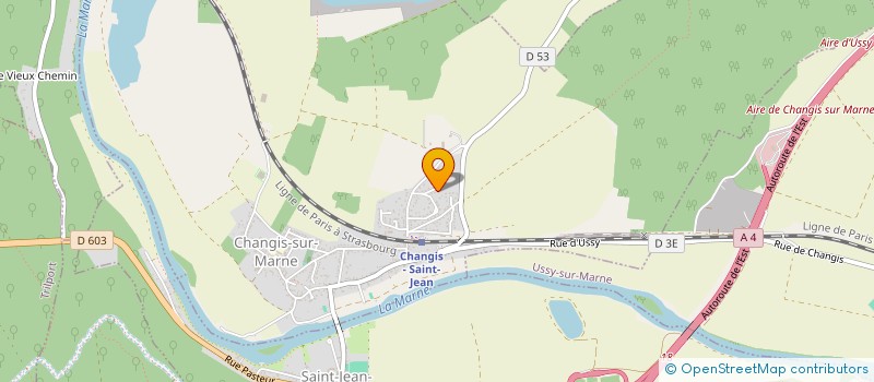 localisation de l'entreprise ALLO COURSES SAINT JEAN  CHANGIS-SUR-MARNE