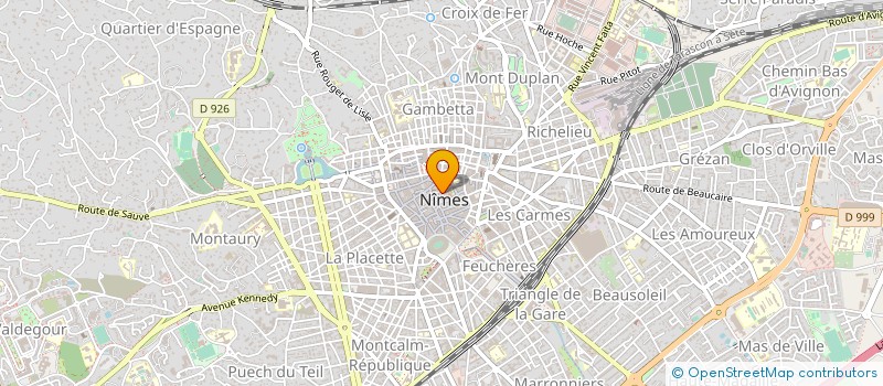 localisation de l'entreprise ALLO D.I.S.  NIMES