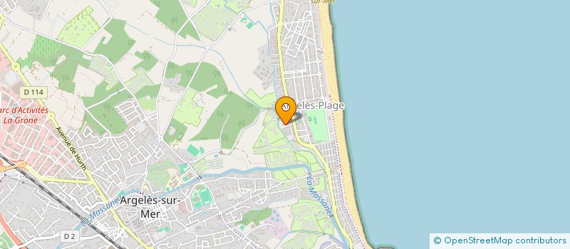 localisation de l'entreprise ALLO !!! DAVID CONSTRUCTION  ARGELES-SUR-MER