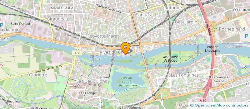 localisation de l'entreprise ALLO DEP N' MICRO à TOURS