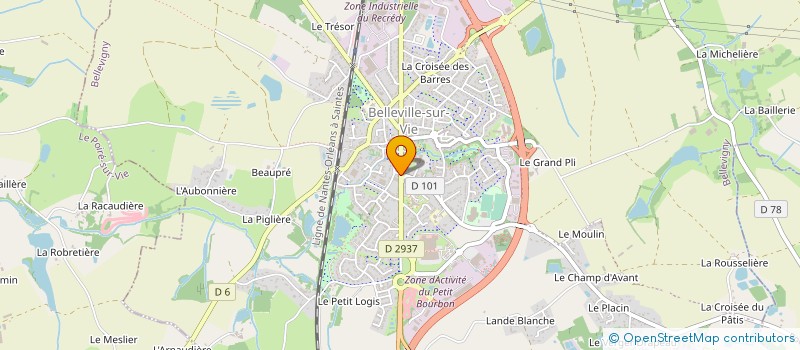 localisation de l'entreprise ALLO DEPANN' 85 à BELLEVIGNY
