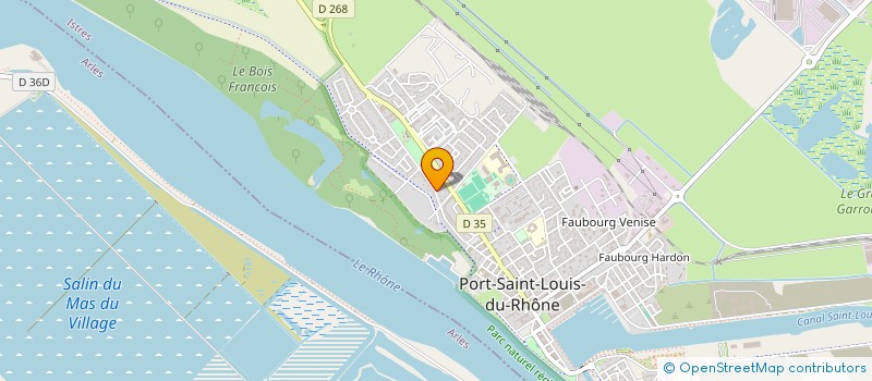 localisation de l'entreprise ALLO DEPANNAGE à PORT-SAINT-LOUIS-DU-RHONE