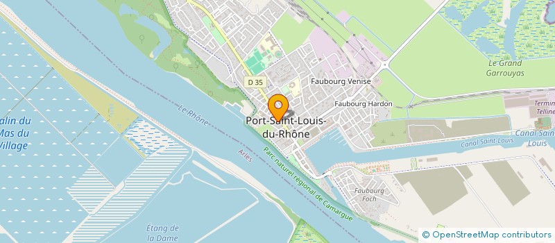 localisation de l'entreprise ALLO DEPANNAGE à PORT-SAINT-LOUIS-DU-RHONE