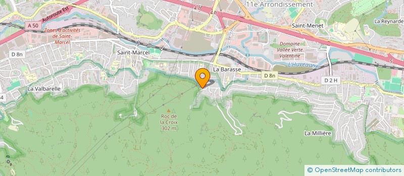 localisation de l'entreprise ALLO DEPANNAGES MARCORI à MARSEILLE