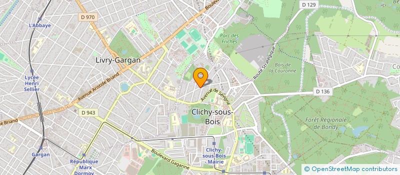 localisation de l'entreprise ALLO DEPANNE à CLICHY-SOUS-BOIS