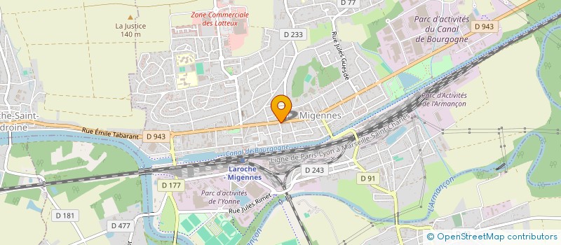 localisation de l'entreprise ALLO DI NAPOLI CRONO PRONTO à MIGENNES